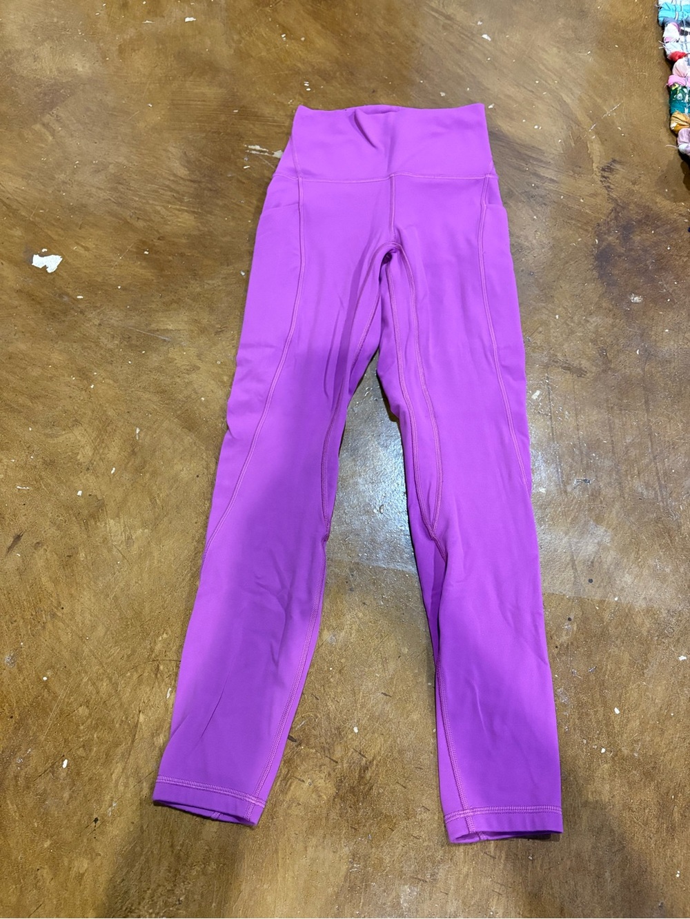 lululemon athletica Magenta High-Waist Leggings